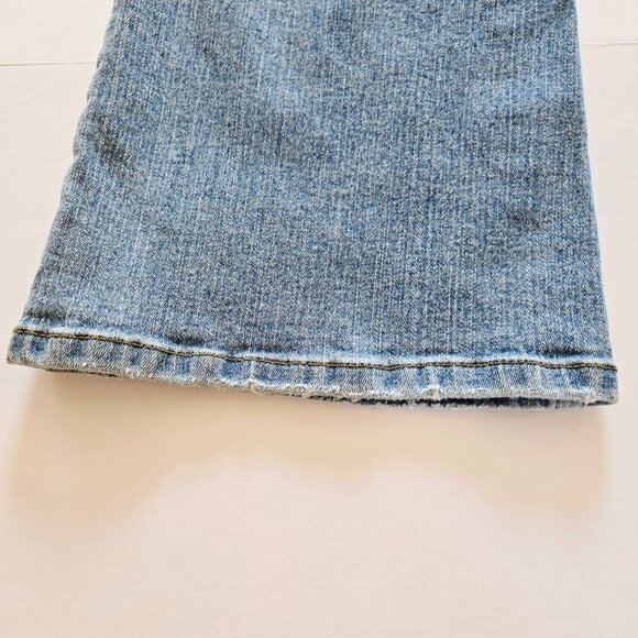 SO Stretch Boot Cut Flare Leg Denim Jeans Junior Sz 7 - Picture 11 of 12